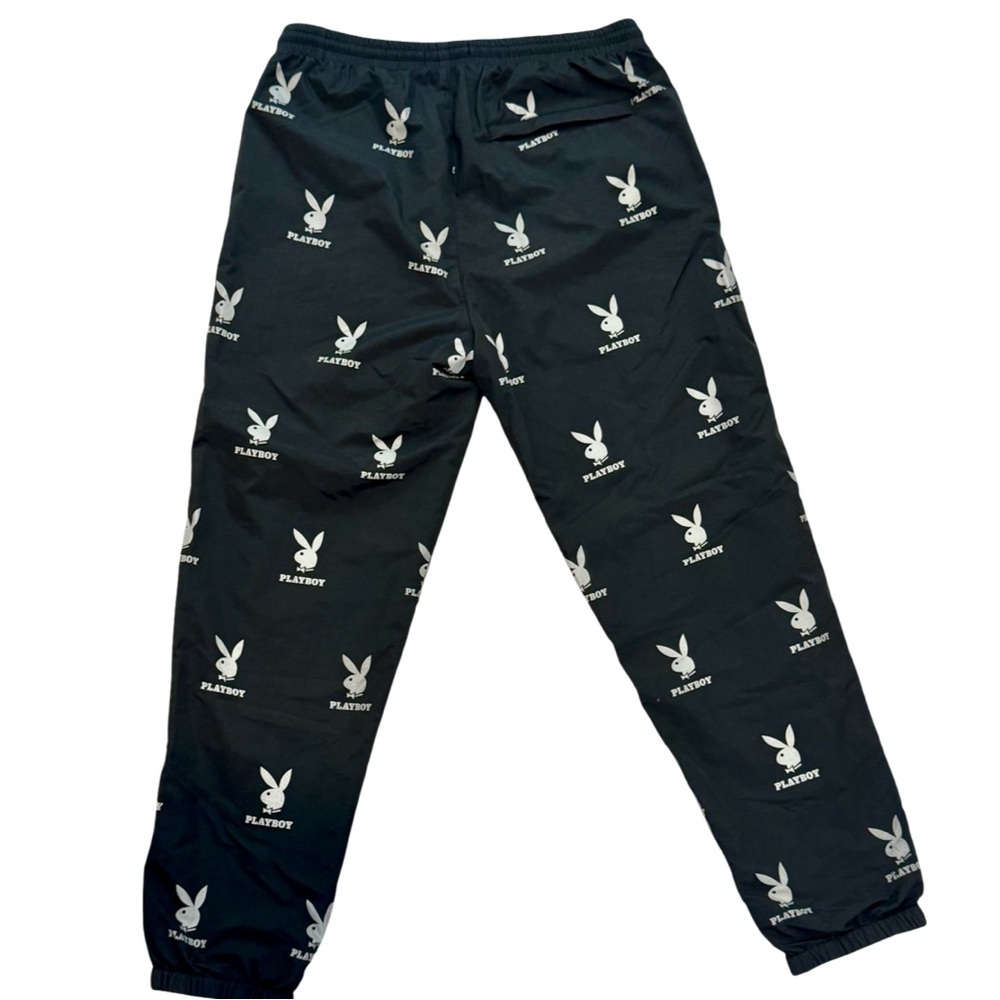Playboy × PacSun Collab Limited Edition 3M Reflective Track Pants- Men’s size M - Picture 2 of 6